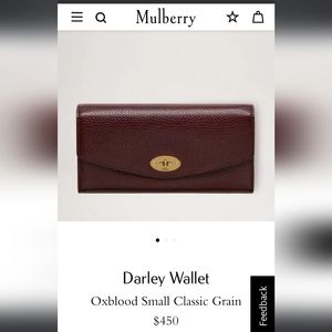 Mulberry Darley Wallet